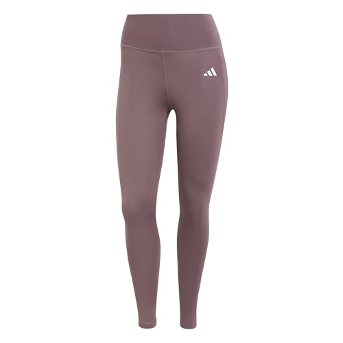 adidas Women's Optime Essentials Stash Pocket Full-Length Leggings, Glory Grey