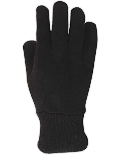 MAGID JerseyMaster 8 oz. Clute Pattern Jersey Gloves with Knit Wrist, 12 Pairs, T92C