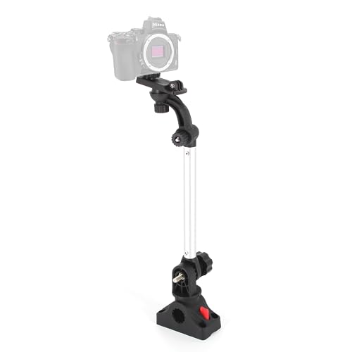 Xproutdoor Kayak Camera Mount, Selfie Stick for Fishing Boats, motorboats, Riding Motorbikes