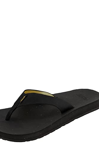 Teva Men's Reflip Sandal, Black, 8