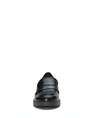 Lucky Brand Women's Floriss Loafer Flat, Natural/Black Leopard, 10