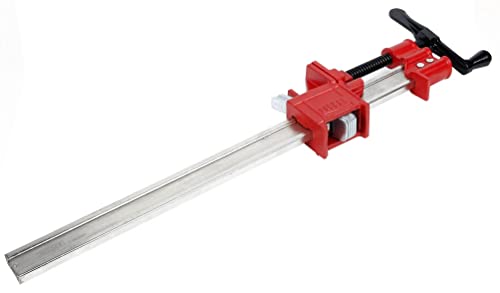 BESSEY IBEAM24, 24 In. Heavy Duty IBEAM Clamp, Red/Silver