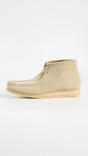 Clarks Men's Wallabee B, Maple Tan Suede, 7.5 M US