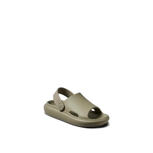 Reef Little Rio Slide Sandal, Abbey Stone, 6 US Unisex Kid