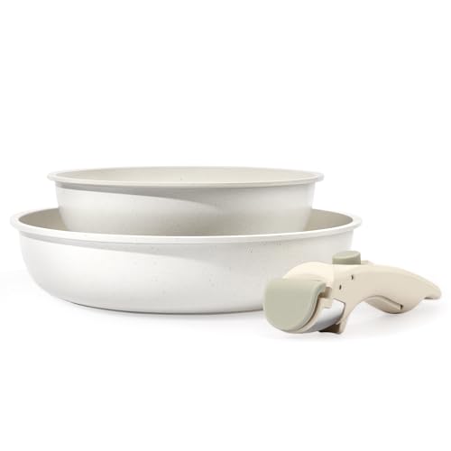 GiPP Pots and Pans Set Non Stick, Cookware Sets Nonstick Detachable Ha