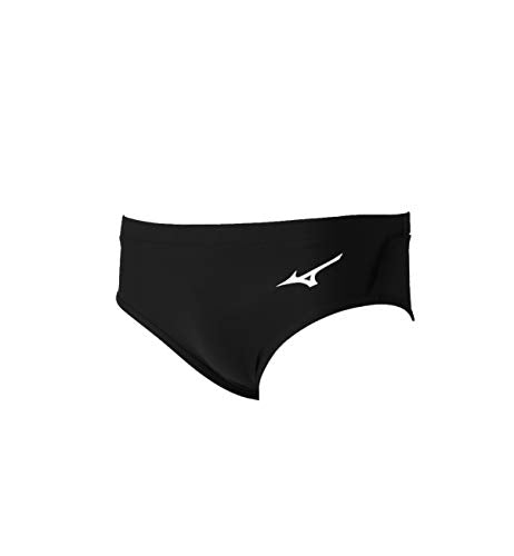 Mizuno EXER Men's Brief Swimsuit, Black, Size 26