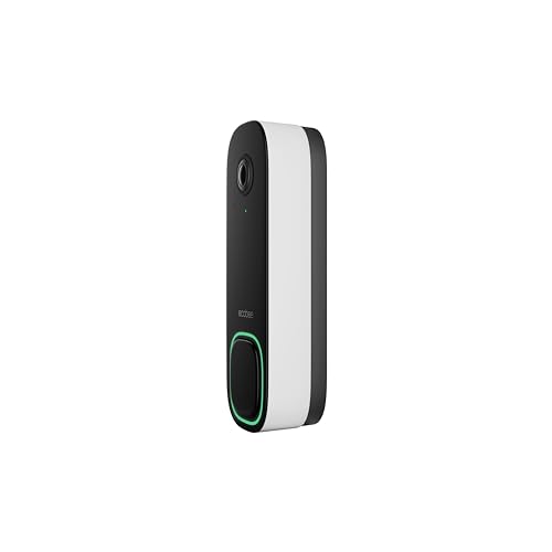 ecobee Smart Video Doorbell Camera (Wired) - with Industry Leading HD Camera, Smart Security, Night Vision, Person and Package Sensors, 2-Way Talk, and Video & Snapshot Recording