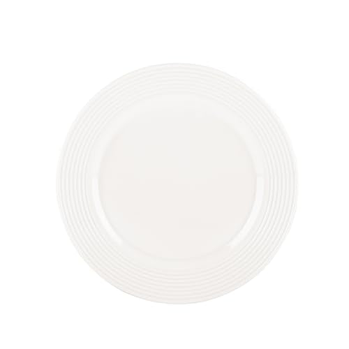 Lenox Tin Can Alley Seven Accent Plate, 1.05 LB, White (Pack of 2)