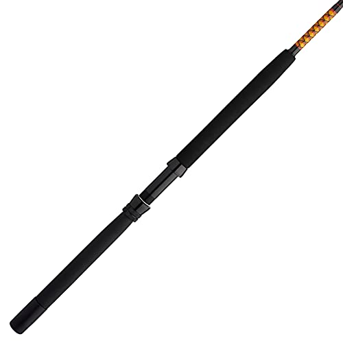 Ugly Stik Bigwater Stand Up Conventional Fishing Rod, Black/Red/Yellow, 5'6" - Extra Heavy - 1pc