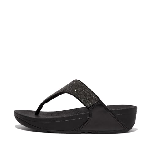 Fitflop Women's Flip Flop Sandal, All Black, 6