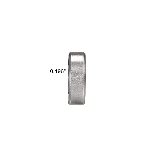uxcell SR4-2RS Stainless Steel Ball Bearing 1/4"x5/8"x0.196" Double Sealed Bearings 2pcs