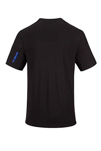 Mizuno Baseball Graphic Tee, Black, X-Small