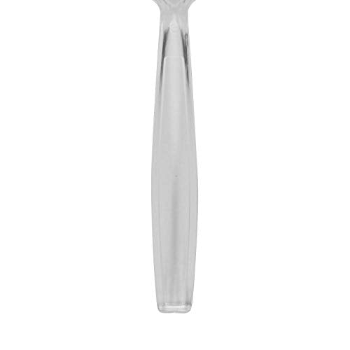 Karat [6.5" - 1,000 pack] Clear PS Plastic Extra-Heavy Weight Disposable Teaspoons (U2023C)