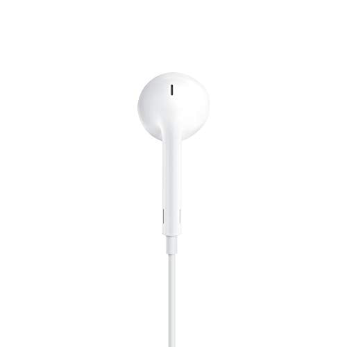 Apple EarPods Headphones with 3.5mm Plug, Wired Ear Buds with Built-in Remote to Control Music, Phone Calls, and Volume