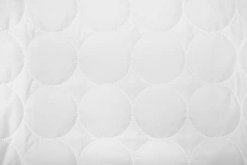 SUPERIOR MAT PAD QT FL Quilted Mattress Pad Protector Cover, Full,White