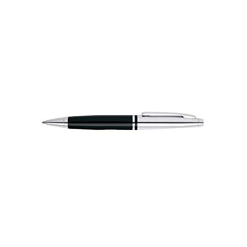 Cross Calais Refillable Ballpoint Pen, Medium Ballpen, Includes Premium Gift Box - Chrome/Black