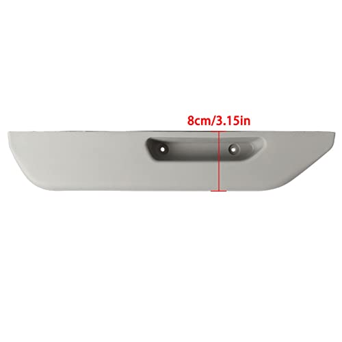 labwork Front Left Driver Side Door Armrest Pads Replacement for 1988-1994 Chevy GMC C/K Series 15627855 Gray