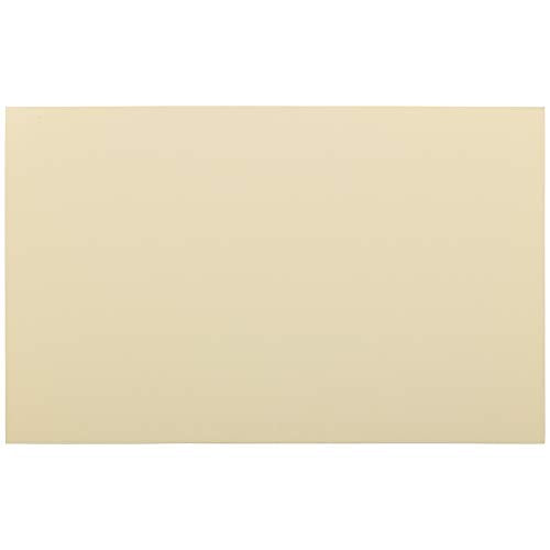 JAM PAPER Blank Foldover Cards - 4 3/8 x 5 7/16 (Fits in A2 Envelopes) - Ivory - 100/pack