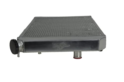 ZING KING CC829 All Aluminum Radiator 3-Row Race Radiator For 1982-2002 Chevy S-10 Blazer V8 Conversion 1984 1985 1986 1987 1988 1989 1990 Chevrolet Corvette