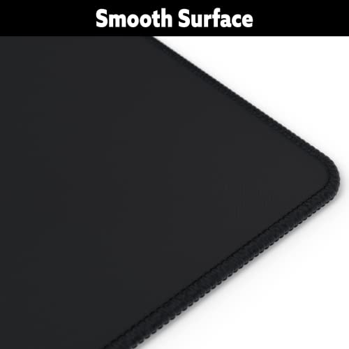 Gamer Boss - Gaming Mouse Pad - 48 x 24 Inches - 4mm Thick with Stitched Edges, Non-Slip Rubber Base, Premium Cloth Mousepad, Desk Mat for Laptop, Keyboard, Computer & PC (Mega, Red)