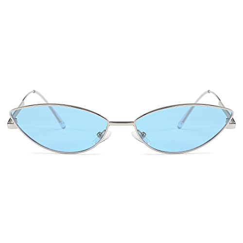 FEISEDY Fashion Designer Sunglasses Retro Small Petals Shape Arc Temple Design B2298