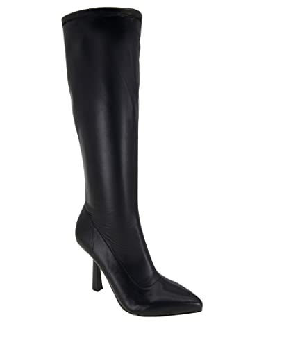 BCBGeneration Women's ISRA Knee High Boot, Black Velvet, 11