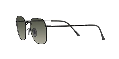 Ray-Ban RB3694 Jim Square Sunglasses, Black/Grey Gradient, 53 mm