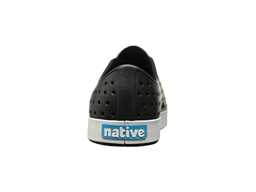 Native Shoes, Jefferson, Lightweight Sneaker for Adults, Jiffy Black/Shell White, 11 M US Women/9 M US Men