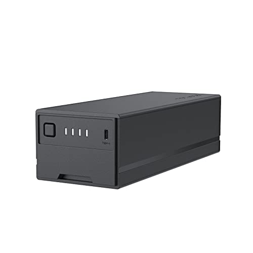 ECOFLOW 298Wh Plug-in Battery for GLACIER Portable Refrigerator Up to 40 Hr Runtime, Lithium Battery USB-C 100W Charger for Laptops [GLACIER NOT INCLUDED]