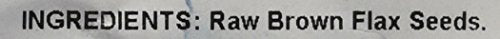 GERBS Raw Brown Flax Seeds 2 LBS. Premium Grade | Freshly Harvested & Packaged in Resealable Bulk Bag | Non-GMO, Keto & Paleo Cleared |High in omega-3 fatty acids & Fiber| Gluten Peanut Free