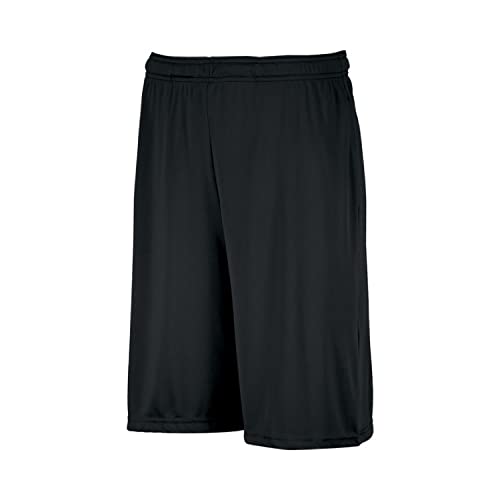 Russell Athletic Big Boy's Dri-Power Performance Short with Pockets Shorts, Black, S