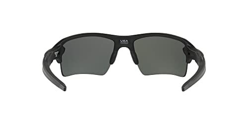 Oakley Men's OO9188 Flak 2.0 XL Rectangular Sunglasses, Steel/Prizm Snow Sapphire, 59 mm