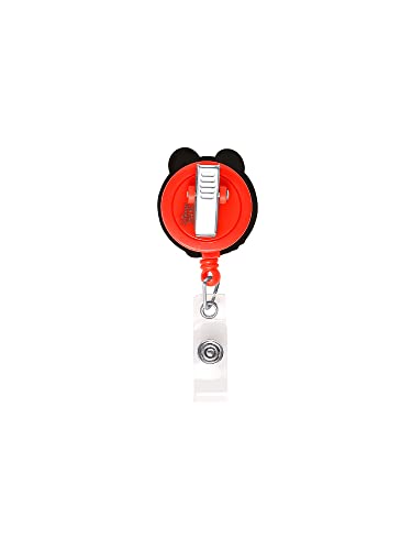 Disney Minnie and Mickey Mouse Lanyard and Mickey Mouse Retractable Badge Reel - Disney Lanyard with ID Holder - Disney Pin Lanyard - Mickey Lanyard ID Holder