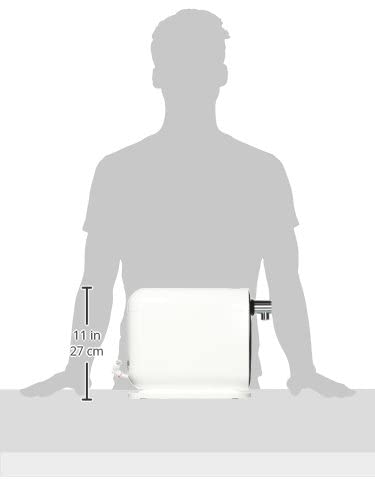 Brondell H630 Cypress Countertop Water Filter System for Kitchen Sinks, Three-Stage Filtration System and Dispenser Attaches to Faucet, White