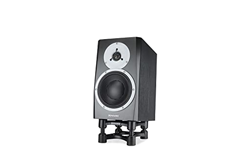 IsoAcoustics Iso-Stand Series Speaker Isolation Stands with Height & Tilt Adjustment: Iso-130 (5.1" x 6”) Pair