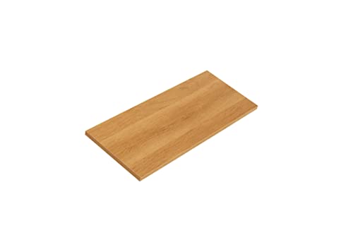 Rubbermaid 10"x24" Decorative Board, Golden Oak, Adjustable Shelf, Wood, Storage, Shelving