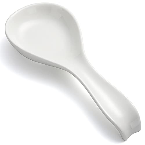 Ceramic Spoon Rests for Kitchen Spoon Rest for Stove Top Countertop Utensil Rest Ladle Spoon Holder for Cooking Home Decor