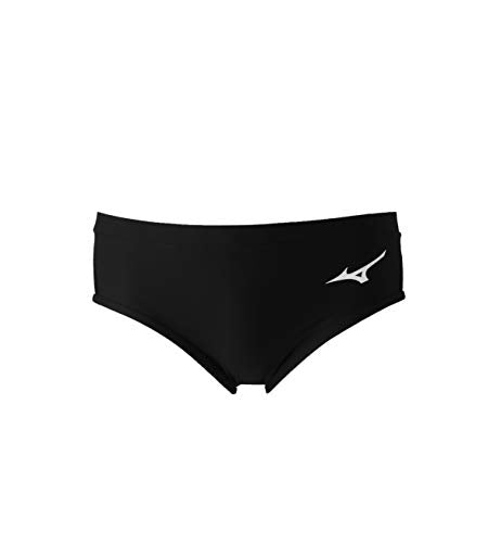 Mizuno EXER Men's Brief Swimsuit, Black, Size 26