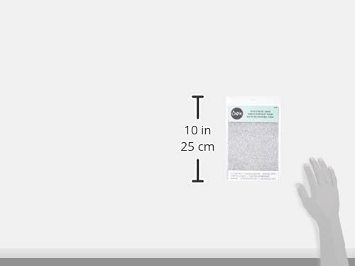Sizzix Silver Glitter Cutting Pad Standard Clear Slr