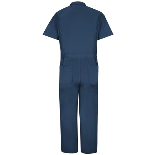 Red Kap Men's Speedsuit, Navy, 4X-Large