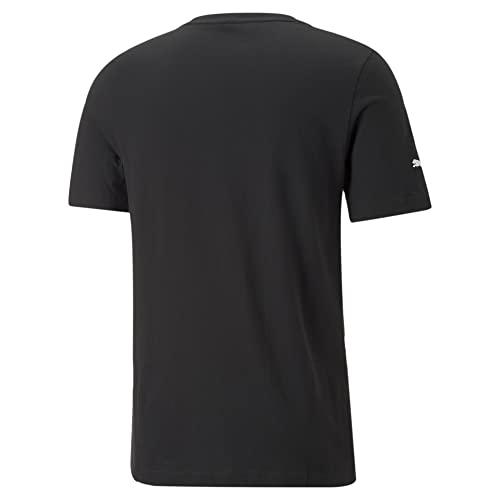 PUMA Men's Standard BMW M Motorsport Essentials Logo Tee, Black 1.0, X-Large