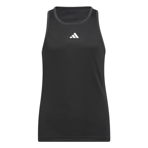 adidas Unisex Kid's Club Tank Top, Black, XX-Small