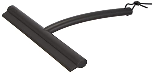 Blomus 68982 Shower Squeegee, Matt Black, H 20 cm, B 25 cm, T 2,5 cm, Grey