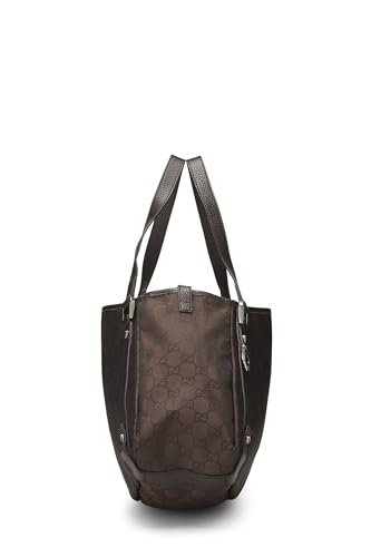 Gucci, Pre-Loved Brown Original GG Nylon Abbey Tote Large, Brown