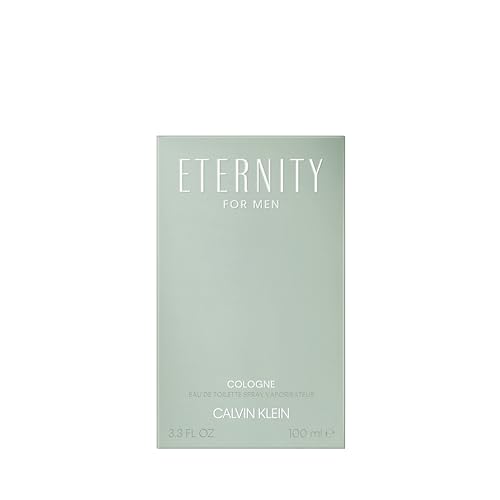 Calvin Klein Eternity Fresh Cologne – Fougère Men's Cologne – With Notes of Ginger, Bourbon Geranium & Cardamom – Luxury Perfumes for Men – Long Lasting Fragrance