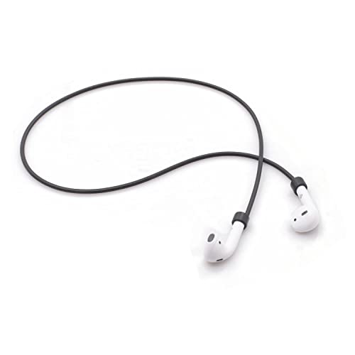 MOTANAR AirPods Straps, Soft Silicone Sport Earphones Anti-Lost Strap, Colorful Wire Cable Connector for Apple Airpods Wireless Bluetooth Earphones Lanyards (6 Pack)