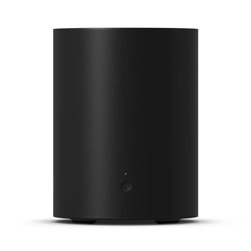 Sonos Sub Mini - Black - Compact Wireless Subwoofer