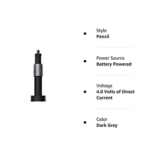 HOTO 35 In 1 Cordless Rotary Tool Kit, Minimalist & Lightweight, Mechanical Knob, Type-C Charging Base, 5 Speeds 25000 RPM, 2000mAh, LED Light, Combined Storage Bag, Nail Grinder, Shield