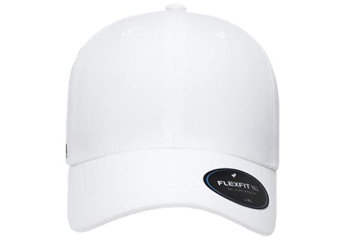 Flexfit Womens Nu Baseball Cap, White, Small-Medium US