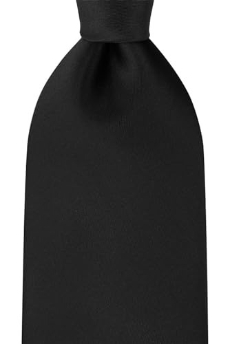 KissTies Mens Silk Truffle Brown Tie Walnut Solid Satin Wedding Necktie + Gift Box